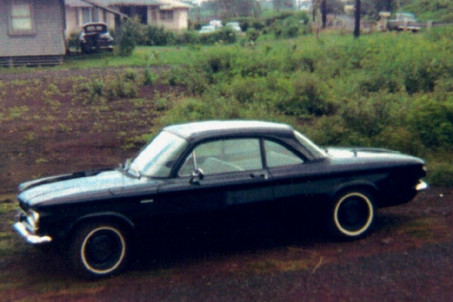 The 1961 500 coupe in Hawaii