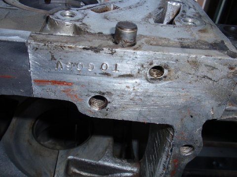 this is a picture of the very small type font used by whoever put this block in service. factory type size is larger