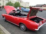 Red car...